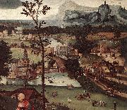 Joachim Patinir Landscape with the Rest on the Flight oil painting